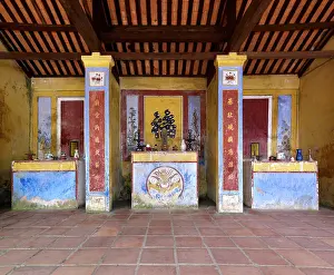 Spirit: Hon Chen Temple - full of altars, spirit houses