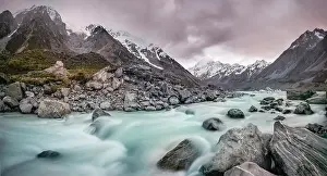 Howse: Hooker River, Hooker Valley, Rear Mount Cook, Mount