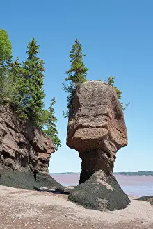 Fundy: Hopewell Rocks also Flowerpot Rocks, Bay of Fundy