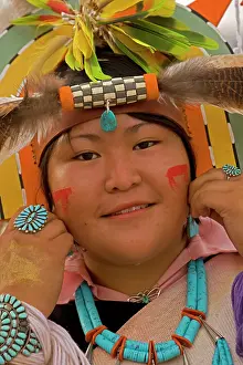 Hopi: Hopi Girl - Hopi Reservation