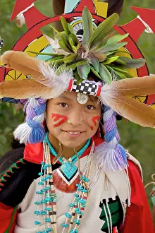 Hopi: Hopi Girl - Hopi Reservation