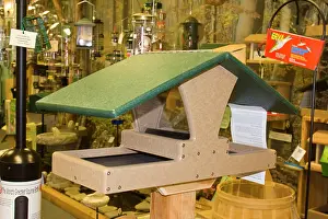 Shops: Hopper style Bird Feeder made from recycled milk containers