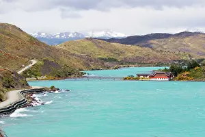 Pehoe: The Horns of Torres del Paine with lake Pehoe in