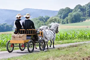 Costumes: Horse carriage and old costumes France