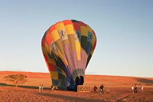 Pilot: Hot Air Balloon - in order to get ready for the