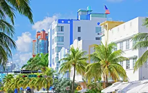 Hotels: Hotels, Ocean Drive, South Beach, Miami, Florida