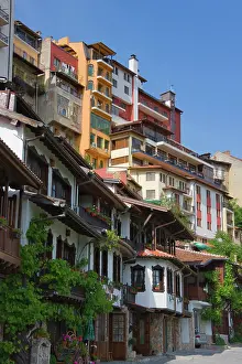 Built: Houses built on the hillside, Veliko Tarnovo