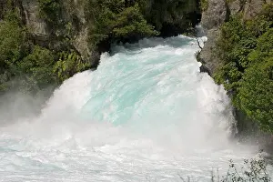 Hydro: Huka Falls on Waikato river near Taupo North Island