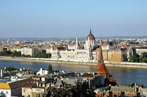 Assembly: Hungary, Budapest. River Danube with the
