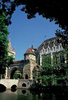 Turret: Hungary, Budapest. Vajdahunyad Castle
