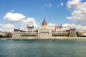 Cupola: Hungary, Budapest, View of the Parliament
