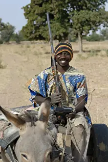Cart: Hunter left the village with his donkey and cart