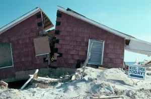 Collapsed: Hurricane Fran Aftermath