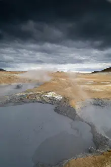 Reykjahlid: Hverir geothermal fields at the foot of