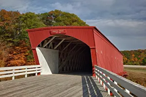 Jamie: IA, Madison County, Hogback Covered Bridge