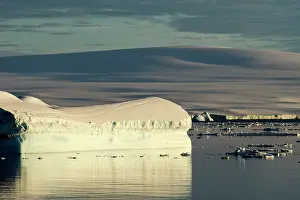 Renato Granieri: Ice cliffs at dawn