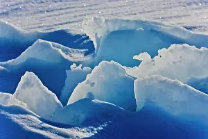 Jagged: Ice pattern, Iles de la Madeleine, Quebec