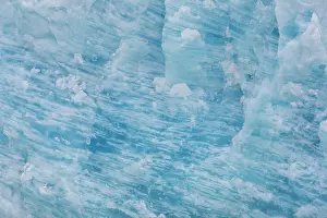 Calving: Ice at the Smeerenburgbreen in Bjornfjord - Svalbard