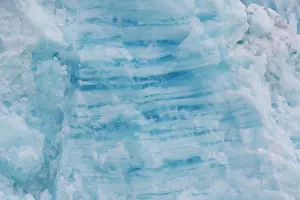 Calving: Ice at the Smeerenburgbreen in Bjornfjord - Svalbard