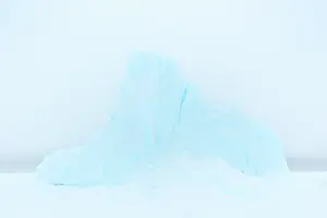 Nunavut: Iceberg on frozen Baffin Bay