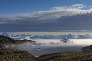 Mists: Icebergs - Kangia Icefjord - Greenland