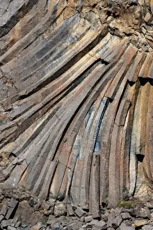 Designs: Iceland. Columnar basalt designs along the Skjalfandafljot
