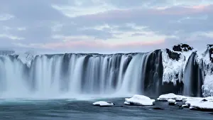 Godafoss: Iceland, Godafoss. View of waterfall