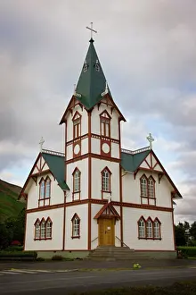 Built: Iceland, HusavIk. Christian church built