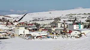 Husavik: Iceland, Husavik. Overview of town