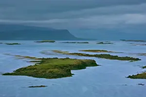 Grall: Iceland. Hvammsfjordhur. Fjord on the western