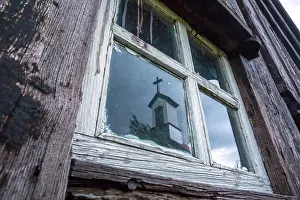 Gavriel: Iceland, Southern land, Church reflected