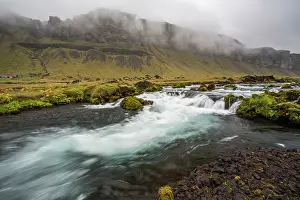 Falling: Iceland, waterfall