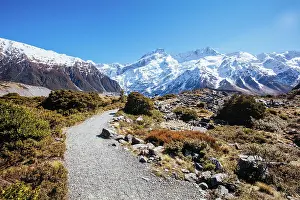Half: The iconic half day Hooker Valley Track hike at M