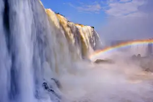 Iguacu: Iguacu Falls / Iguazu Falls / Iguassu Falls - rainbow