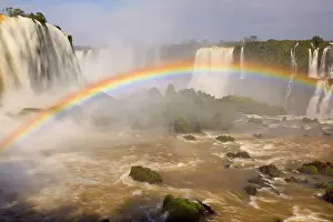 Iguacu: Iguacu Falls / Iguazu Falls / Iguassu Falls - rainbow