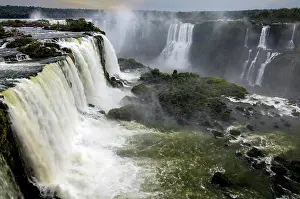 260622: Iguacu Waterfalls, detail view, the largest waterfalls