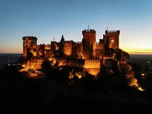 Castle: The impressive eighth-century Moorish castle of