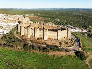 Castle: The impressive Moorish Burgalimar castle at the