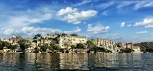 Pompous: India luxury tourism concept background, panoram