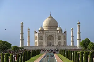 Vision: India, Uttar Pradesh, Agra. Taj Mahal, tomb of Shah Jahan's