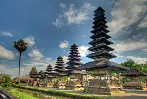 Pura: Indonesia, Bali, Mengwi. Scenic of Pura