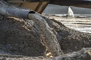 Recycling: Industrial effluent - pipeline discharging liquid