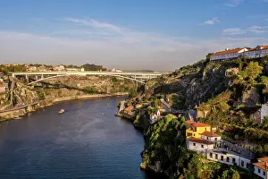 Bridge: Infante Bridge across the Douro River, Porto, Portugal