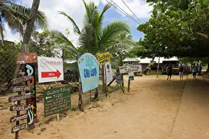 Boards: Information boards about tourist facilities, Little