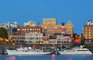 Yacht: The inner harbour at Victoria British Columbia