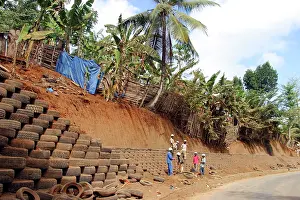 Installation: Installation of tyres at roadside