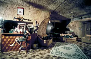 Hotels: Interior of 'DugoutI - Coober Pedy Hotel