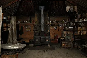 Heater: Interior of Shackelton's Hut at Cape Royds