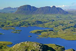 Lochs: Inverpolly Nature Reserve - view from Stac Pollaidh