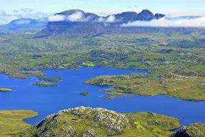 Lochs: Inverpolly Nature Reserve - view from Stac Pollaidh